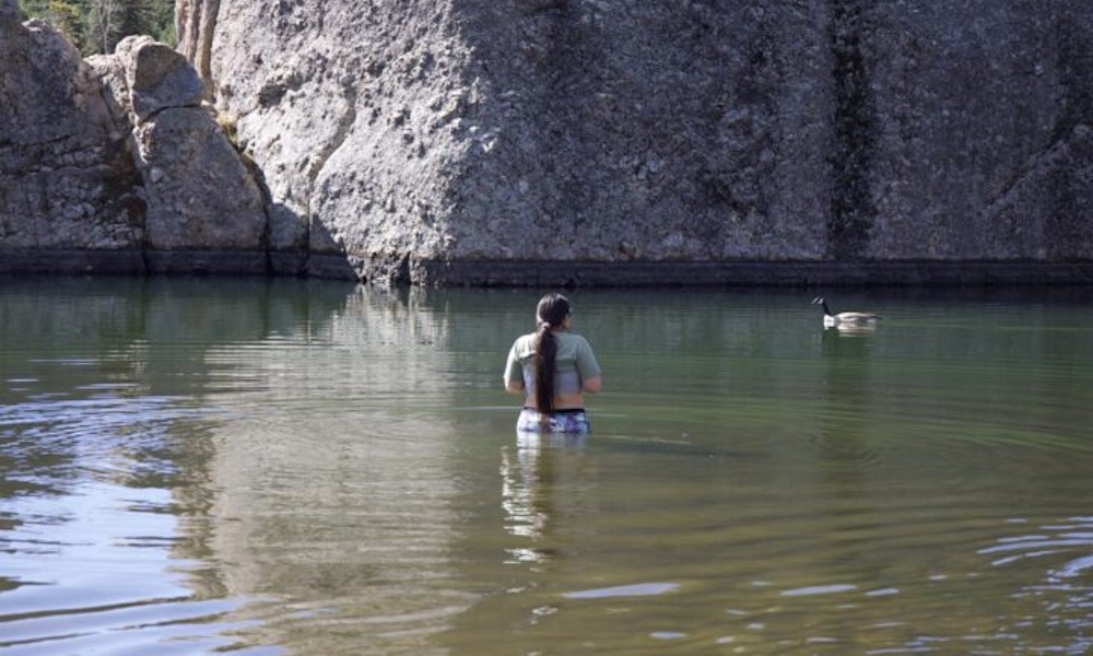 Mahpiya Luta | Red Cloud School Senior Class of 2026 Marks Final Spiritual Retreat at Outlaw Ranch 4