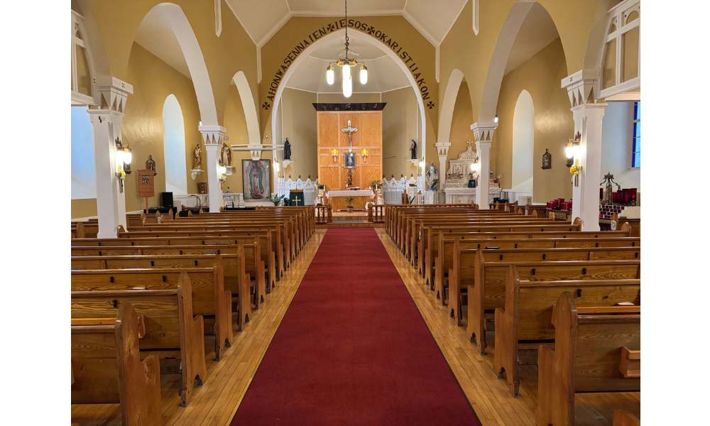 Visit to St. Regis Mission in Akwesasne, New York