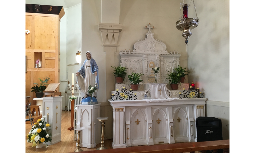 Visit to St. Regis Mission in Akwesasne, New York